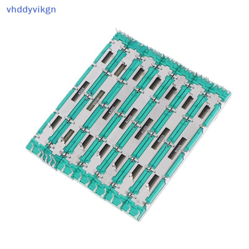 VHDD Slide Potentiometer Double Linear 10K Potentiometer Điện trở áp B103 10K Ohm VN