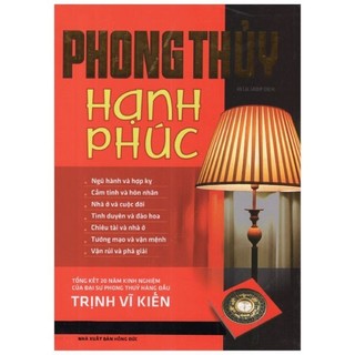 Sách - phong thủy hạnh phúc