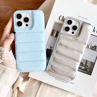Ốp điện thoại áo khoác xuống sáng tạo cho iPhone 15ProMax 14ProMax vỏ chống sốc sang trọng