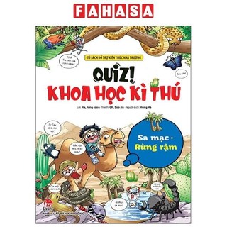 Sách quiz! khoa học kì thú: sa mạc rừng rậm