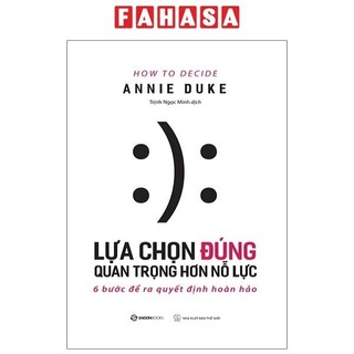 Sách lựa chọn đúng quan trọng hơn nỗ lực