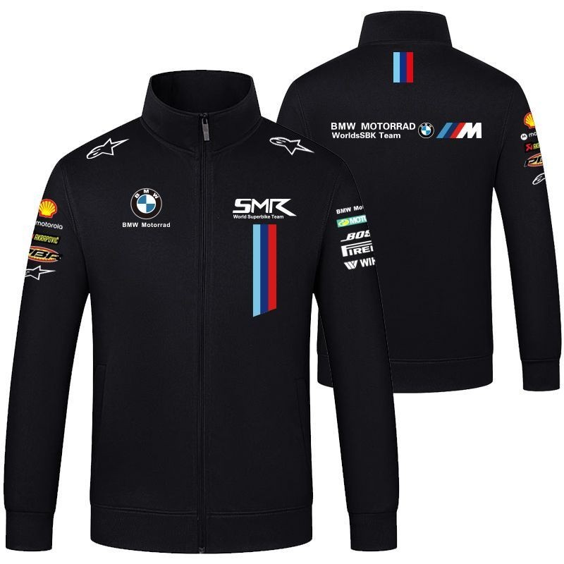 Bmw Xe Máy Áo Khoác Áo Khoác Phong Cách Mùa Xuân Nam Xe Máy Đi Jersey Xe Máy Jersey Đua Jersey Đứng 