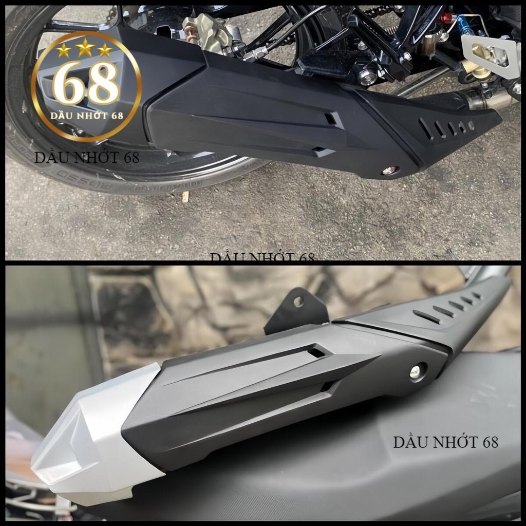 ￼Ốp pô và chụp pô Winner V1 - Che pô Winner V1 Loại Tốt Siêu Bền