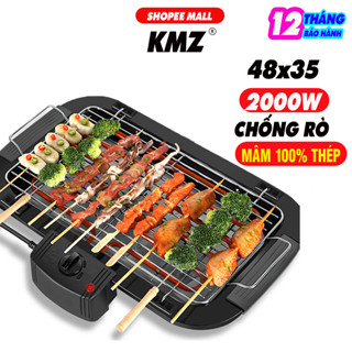 [BH1 NĂM] Bếp nướng điện không khói KMZ K785 công suất 2000W BẢO HÀNH 1 NĂM