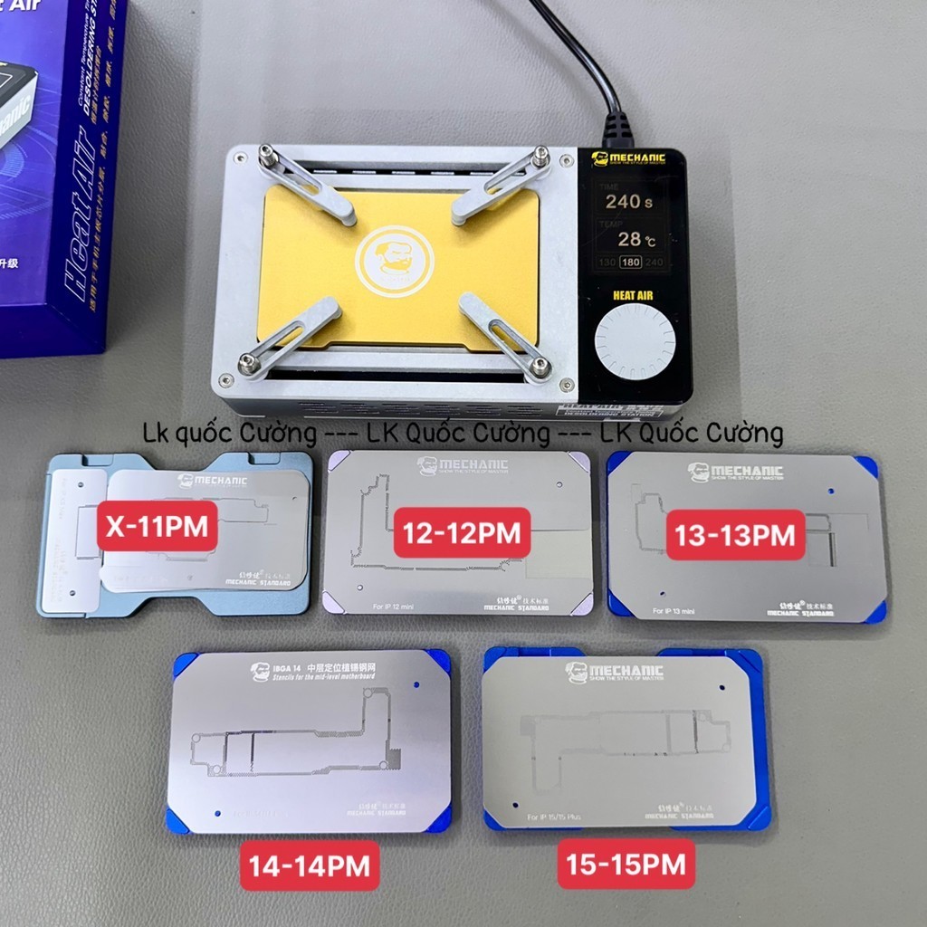 Đế tách mainX-15RM Mechanic Heatkit Air kèm vĩ