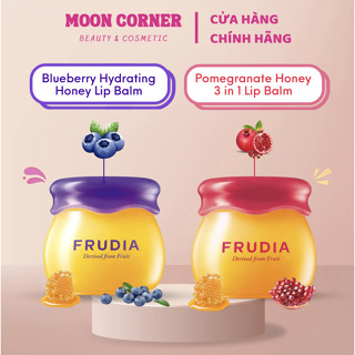 Son dưỡng môi Frudia Blueberry Hydrating Honey Lip Balm 10g Pomegranate Honey 3in1 Lip Balm 10ml
