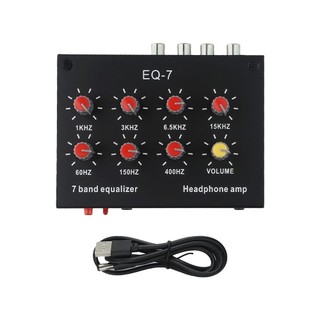 ⭐READY STOCK ⭐NE5532 Headphone Compatible Sound Equalizer 7 Wave Segment Control Dual Channel[Overseas Products]