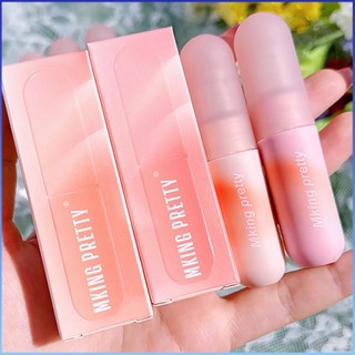 ⚡⚡COD Son Bóng Dưỡng Ẩm Velvet Mist Bề Mặt Dễ Dàng Đẩy Đi Son Bóng Matte 1.8g Son Bóng Không Dính Son Môi Thông Thường Velvet Lip Gloss