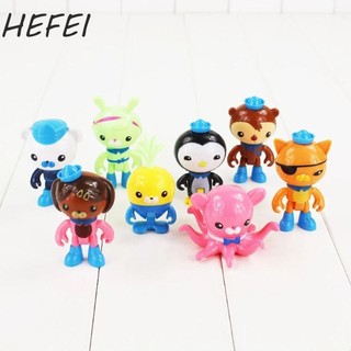 HEFEI Nhân Vật Hành Động Tweak Cho Trẻ Em Hình Đồ Chơi Peso Shellington Dashi Đội Phiêu Lưu Đại Dương