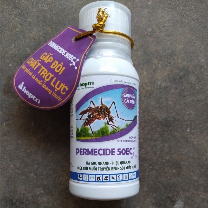 Thuốc diệt côn trùng Permecide 50EC 100ml - Diệt Ruồi, muỗi, kiến, gián..