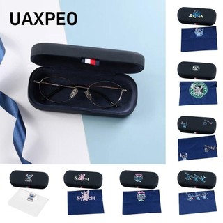 Hộp kính khâu LEILY, Kính mắt đọc sách chống nén di động, Túi đựng kính hoạt hình Túi kính râm học sinh