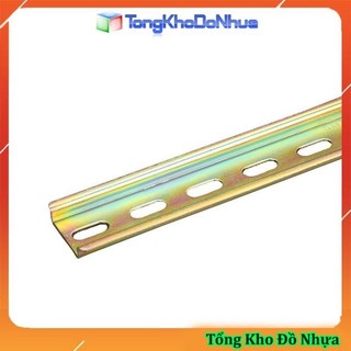Thanh ray cài aptomat - DIN RAIL Chiều dài: 10cm
