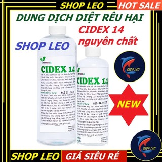 Dung dịch phòng trị rêu hại Cidex 14 nguyên chất - Diệt rêu hại hồ thủy sinh - Hồ cá cảnh