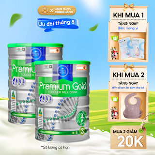 Combo 2 Sữa Bột Hoàng Gia Úc Premium Gold Số 3 Bổ Sung Vitamin, Khoáng Chất Cho Trẻ ROYAL AUSNZ 900g