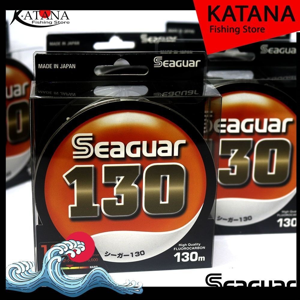 [Katana Fishing] Dây Leader FluoroCarbon Seaguar 130 - cuộn 130m - Made in Japan