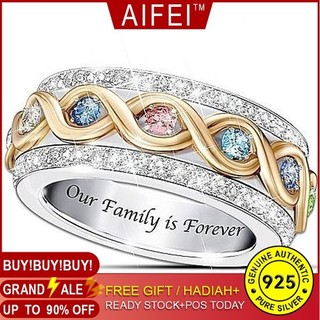 Nhẫn mạ vàng 18k đính đá sang trọng thời trang