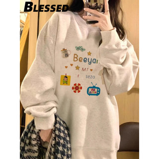 Blessed Áo Khoác hoodie áo khoác nữ zip hoodie fashionable Popular Thông thường unique WWY23B0QWN 34Z240818
