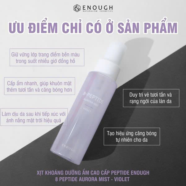 Xịt Khoáng Dưỡng Ẩm, Làm Dịu Da Enough Collagen Mist Các Loại Hàn Quốc 80ml & 100ml