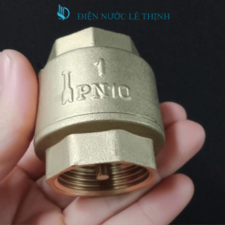 Van 1 chiều lò xo phi 21, 27, 34 bằng đồng