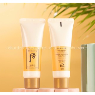 Sữa rửa mặt dưỡng ẩm Đông y Whoo Gongjinhyang Facial Foam Cleanser 40ml - Chính hãng LGVina