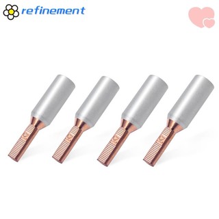 Refinement 4 Hộp Đồng Hồ Điện Thiết Bị Đầu Cuối Nhôm Thiết Bị Đầu Cuối Lugs Chuyên Nghiệp Ràng Buộc Bài