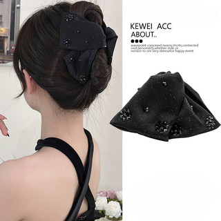  Starlight Satin Móng Vuốt Kẹp Cho Nữ Cao Cấp Phong Cách Vuốt Kẹp Thời Trang Mới Mặt Sau Của Đầu Kẹp Tóc Phụ Kiện Tóc 
