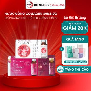 Nước uống The Collagen Shiseido EXR, Pure White Nhật Bảngiúp làn da trở nên sáng mịn, căng bóng - KONNI39