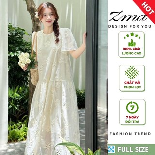Đầm Suông, Đầm Bầu Dáng Dài Thiết Kế Mẫu Mới Chất Vải Mát Cho Mùa Hè