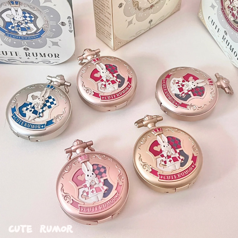 CUTE RUMOR Đồng hồ bỏ túi má hồng làm sáng da