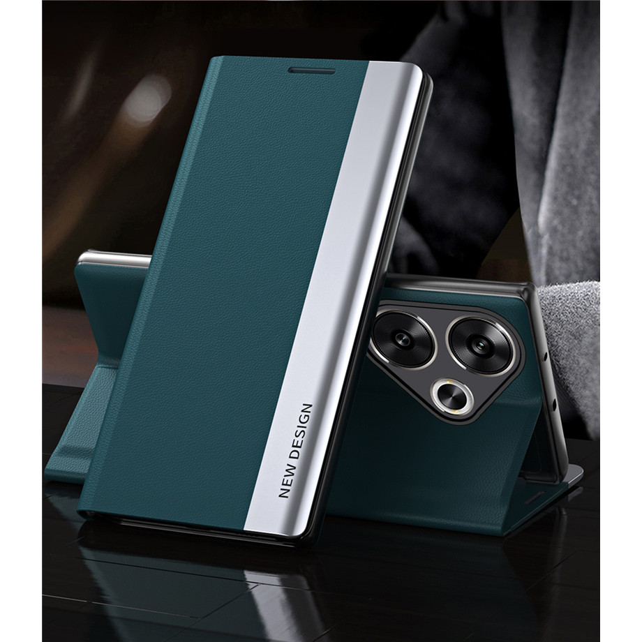 Ốp Điện Thoại Cho Redmi Note 12 Turbo / Turbo 3 Gương Da Flip Hoder Cover