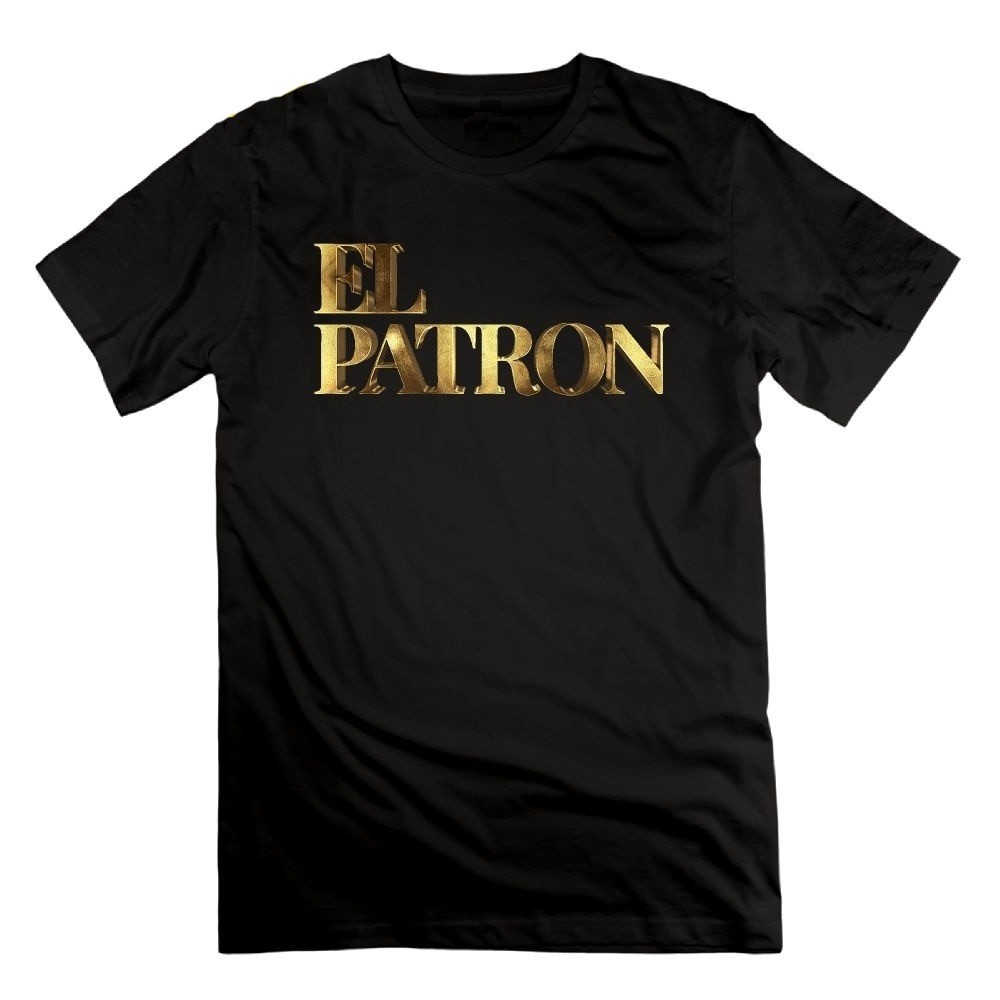 Áo thun Cotton ngắn tay in hình Pablo Escobar El Patron Họa tiết màu vàng Thời trang mùa hè dành cho