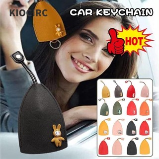 KIOCIRC  Kéo ra Chìa khóa, Dung tích lớn Không dễ trượt Kéo ra Chìa khóa ô tô, để bảo vệ chìa khóa Da PU Bảo vệ bền bỉ Chìa khóa kéo ra
