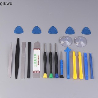 Qiuwu 21 Cái / bộ Bộ Dụng Cụ Mở 21 Trong 1 Bộ Dụng Cụ Sửa Chữa Điện Thoại Di Động Bộ Tua Vít Tháo Rời Dụng Cụ Cho Điện Thoại Máy Tính Bảng Laptop.