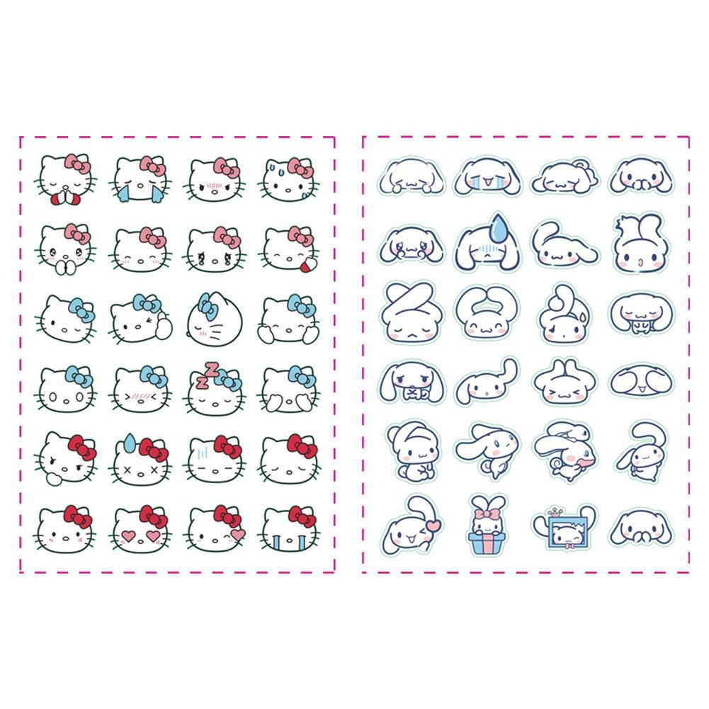 Kuromi / Cinnamoroll / Loopy / Labubuu Acne Cover Sticker Hello Kitty Màu Mụn Miếng Dán Họa Tiết Hoạ