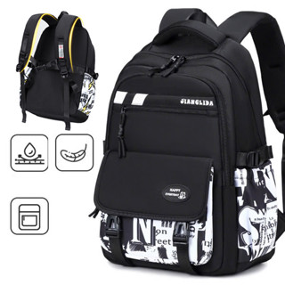 Balo đi học nam vải dù chống thấm nước đựng laptop 16in thời trang unisex đi học đi du lịch 9699