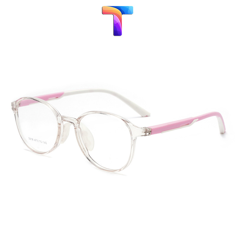 [ Nhiều màu ] Gọng mắt kính trẻ em bé trai gái tròn 5918 5925 [Có sẵn]