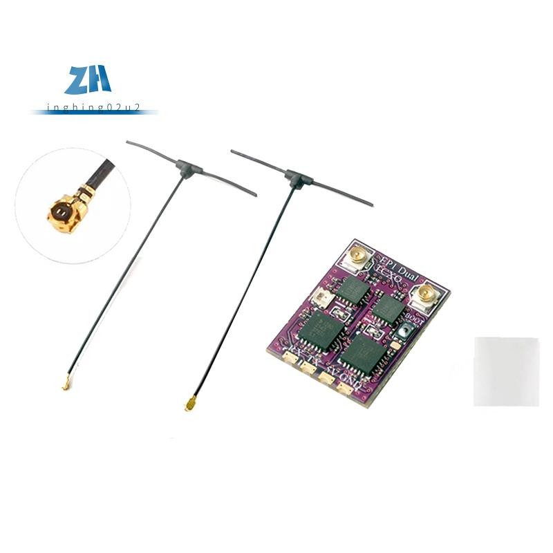 Dành Cho EP1 DUAL TCXO Thu ESP32 2.4GHz 2400-2480 MHz CRSF ELRS Mini FPV Racing Drone Thu EP1 DUAL T