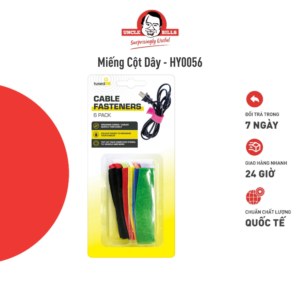 Miếng Cột Dây 6 Cái UNCLE BILLS HY0056