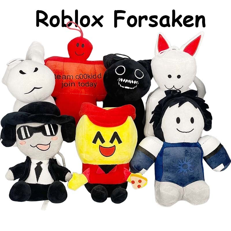 Roblox Forsaken Đồ Chơi Sang Trọng 20CM Chance Man Elliot Gubby Đồ Chơi Nhồi Bông Sang Trọng Cho Trẻ