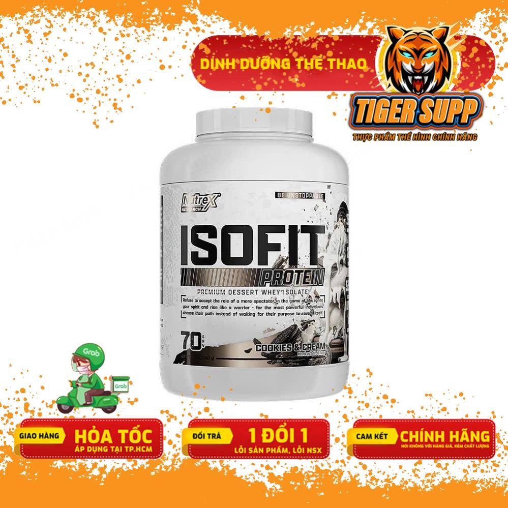 Sữa Dinh Dưỡng Hỗ Trợ Phát Triển Cơ Whey Nutrex IsoFit 5lbs