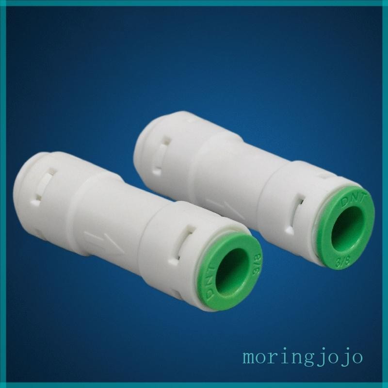 Reverse Osmosis 3/8" Water Filter One Way Check for Valve RO Fittings Fast Conne