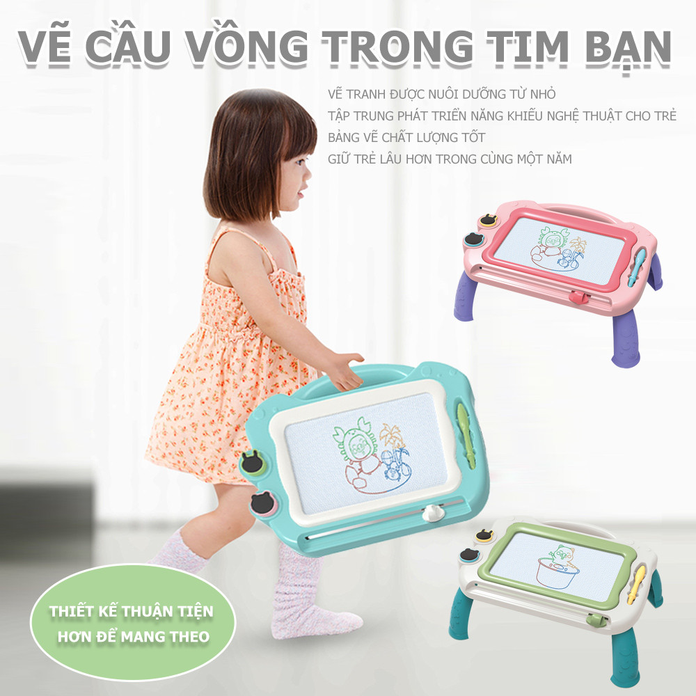 Magnetic Drawing Board Erasable Magnet Sketchpad Painting Board Early Educational Toy for Kids Boys 