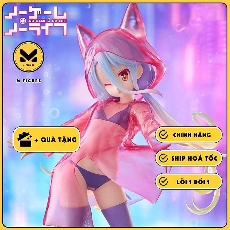 MÔ HÌNH Shiro - No Game No Life  Shiro - Espresto -Glittery raincoat (Bandai Spirits) FIGURE CHÍNH H