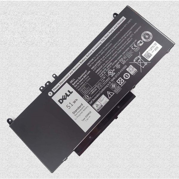 Pin laptop Dell Latitude E5450 E5450 E5550 (G5M10) 51WH