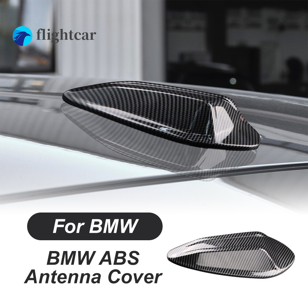 FT Cho Xe BMW 3 Series M3 G80 Sợi Carbon Kết Cấu Vây Cá Mập Ăng Ten Bao Ăng Ten Trang Trí Miếng Dán 