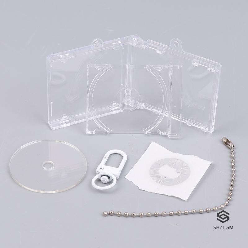 [SHZTGM] Hộp đựng đĩa CD chức năng NFC Ngoại vi Album kỷ niệm Hộp đựng chìa khóa cho mặt dây chuyền ba lô DIY Mới