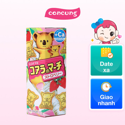 Bánh gấu Koala's March nhân kem dâu