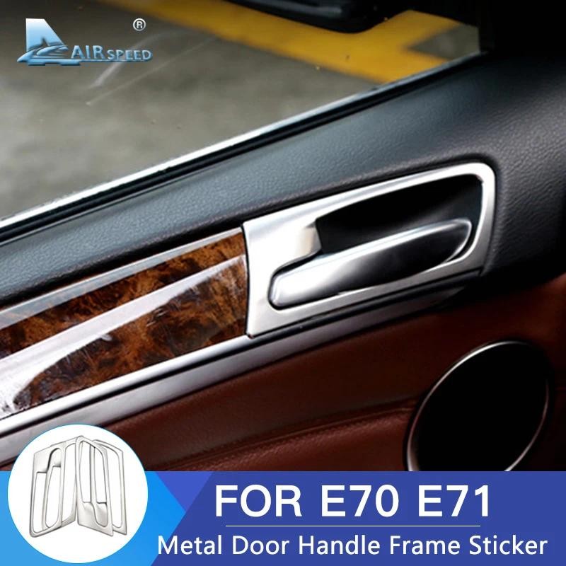 Airspeed Thép Không Gỉ Cho Xe BMW X5 E70 X6 E71 Phụ Kiện Cho Xe BMW E70 X5 E71 X6 Nội Thất Viền E70 