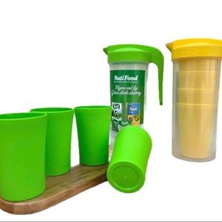 MUA 1 ĐƯỢC 5 - COMBO 1 BÌNH + 4 LY NHỰA RẤT TIỆN LỢI
