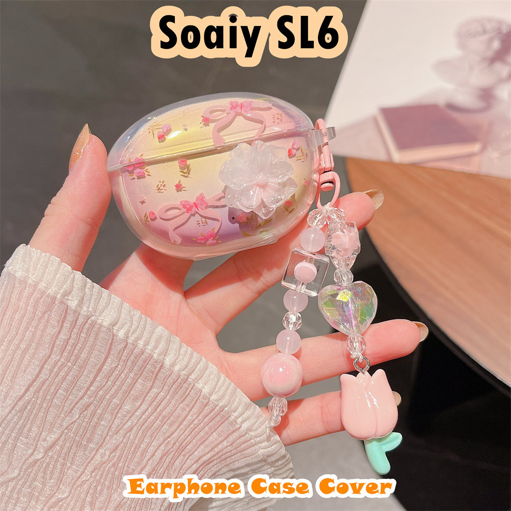 [Bộ sưu tập] Dành cho vỏ Soaiy SL6 Vỏ silicon mềm DIY Vỏ tai nghe hoạt hình sáng tạo NO.1